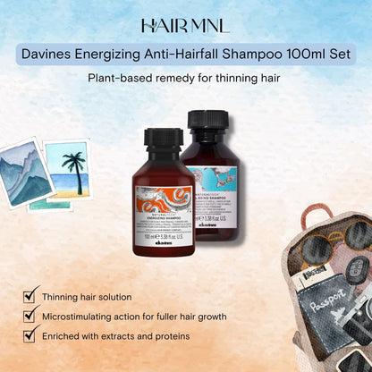 Davines Energizing & Well-Being Anti-Hairfall Shampoo Starter Duo