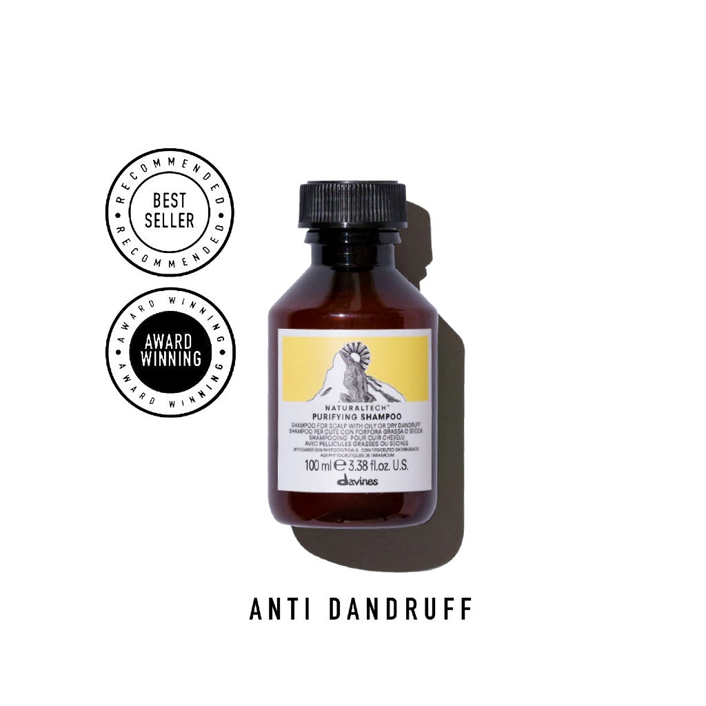 Davines Purifying Shampoo: For Oily or Dry Dandruff
