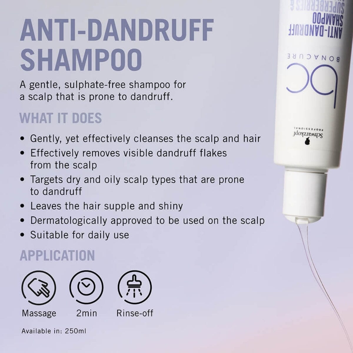Schwarzkopf Professional BC Bonacure Anti-Dandruff Shampoo 250ml